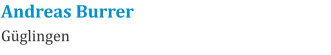Andreas Burrer Güglingen