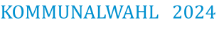 KOMMUNALWAHL   2024